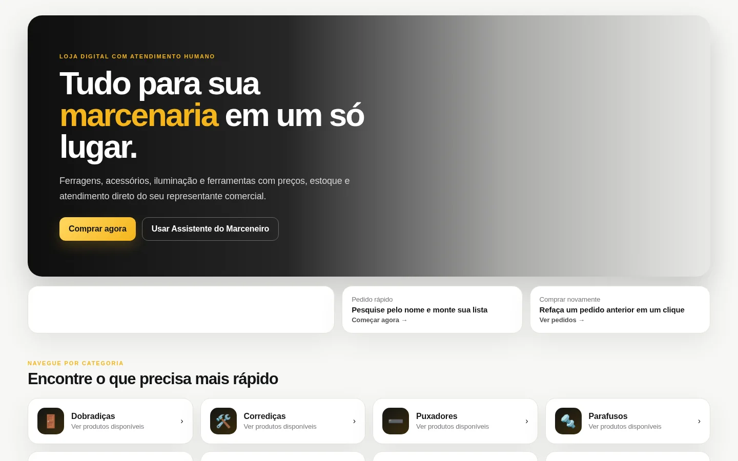 Página inicial da Plataforma Shalom